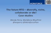 The future RTO: diversify niche collaborate or die!