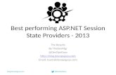 Best performing asp.net session state providers