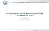 Web Science Synergies: Exploring Web Knowledge through the Semantic Web