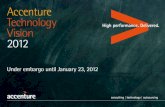Accenture anticipa las tendencias tecnológicas para el 2012 y el impacto comercial que éstas tendrán en el mundo corporativo