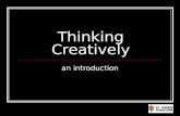 Thinking Creatively