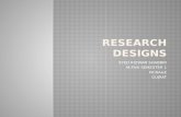 Research designs