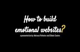 How to build emotional websites