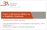 From a technical writer to a usability engineer
