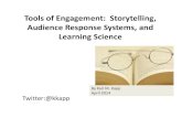 Tools of Engagement: Storytelling, Audience Response Systems and Learning Science