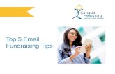 Top 5 Email Fundraising Tips