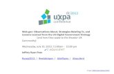 Jeff Pass UXPA 2013 Web.gov Presentation