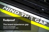 The Brand Experience Gap