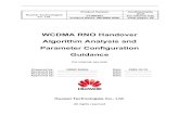 Wcdma rno handover algorithm analysis and parameter configurtaion guidance 20050316-a-1.0