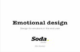 Emotional Design Presentation @ Design by Fire Café, Utrecht (English translation)