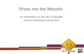Show me the Moodle - An Orientation to RETA Moodle