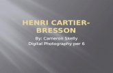 Henri cartier bresson photography final
