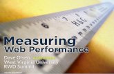 Measuring Web Performance