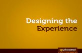 Designing The Experience