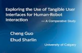 Exploring the Use of Tangible User Interface for Human-Robot Interaction