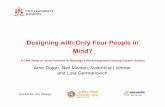 Designing with Only Four People in Mind? - A Case Study of Using Personas to Redesign a Work-Integrated Learning Support System