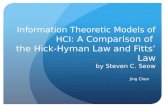 Hick-Hyman & Fitts Law _Jing