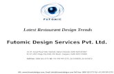 Latest Restaurant design trends