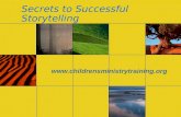 Secrets to Successful Storytelling