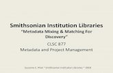 Smithsonian institution libraries