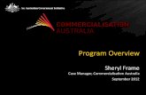 Commercialisation Australia Program Overview 2012