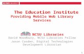 "Providing Mobile Web Library Services"