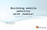 Building mobile website with Joomla -  Joomla!Days NL 2010 #jd10nl