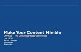 Make Your Content Nimble - Confab