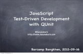 JavaScript Test-Driven Development (TDD) with QUnit