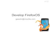 Developing FirefoxOS