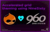 Accelerated grid theming using NineSixty (Drupal Design Camp Boston 2010)