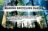 Making Recycling Easier - Alan Grunberg