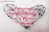 Personal Relationships in a Wired World