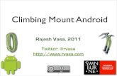 Climbing Mount Android (June 2011)