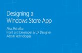 Microsoft Design principles and UI