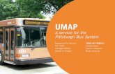 UMAP- a service for the Pittsburgh Bus System
