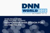 Responsive Web Design for DotNetNuke