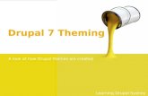 A look at Drupal 7 Theming