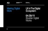 MDW Boulder April '11 | Kim Laama_UX in the Digital Ecosystem