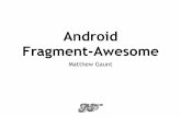 Android Fragment-Awesome