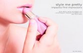 Style me pretty: impactful first impressions