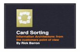Rick Barron: Card Sorting
