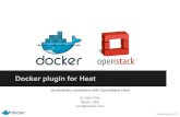 OpenStack Heat + Docker | Unconference | OpenStack Summit HK 2013