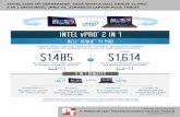 Total cost of ownership: Save with a Dell Venue 11 Pro 2 in 1 Intel vPro vs. separate laptop plus tablet