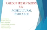Agric insurance presentation edited