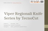 Viper Regionali knife series