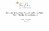 ESPC14 Social Business Value Demystified