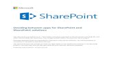 Deciding Between apps for SharePoint and SharePoint Solutions