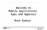 Mobile applications, apps and appiness