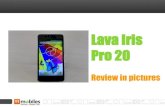 Lava iris pro 20 review in pictures